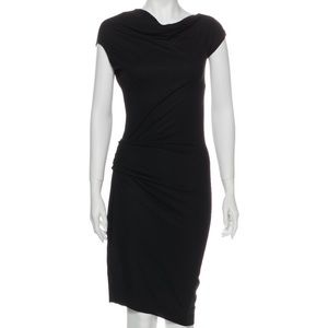 Helmet Lang off shoulder wool dress 🖤